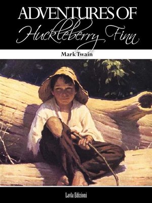 cover image of Adventures of Huckleberry Finn (illustrated)